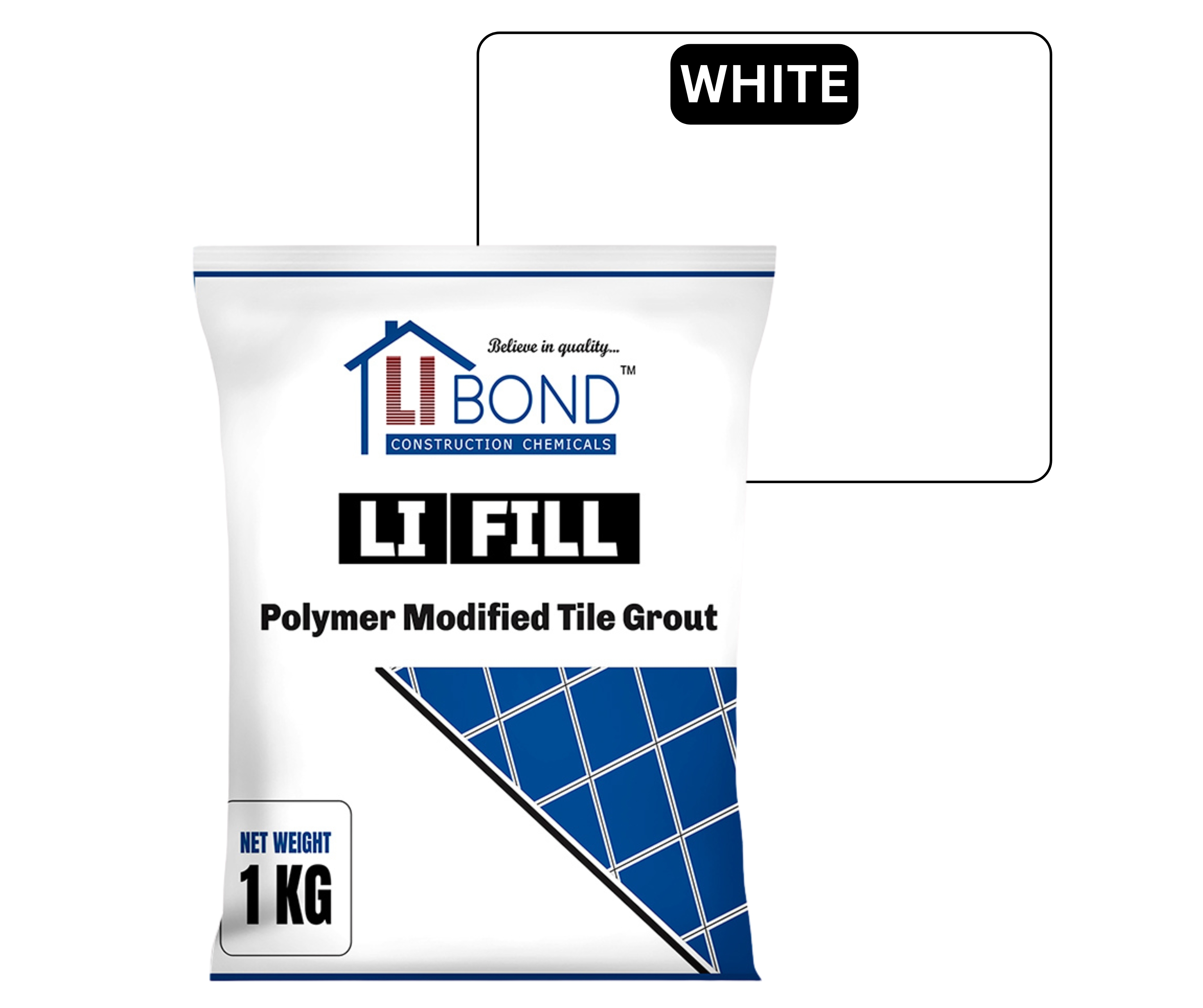 WHITE GROUT