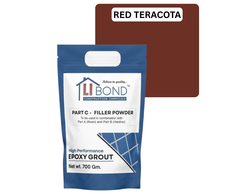 LBR 128 RED TERACOTA EPOXY FILLER