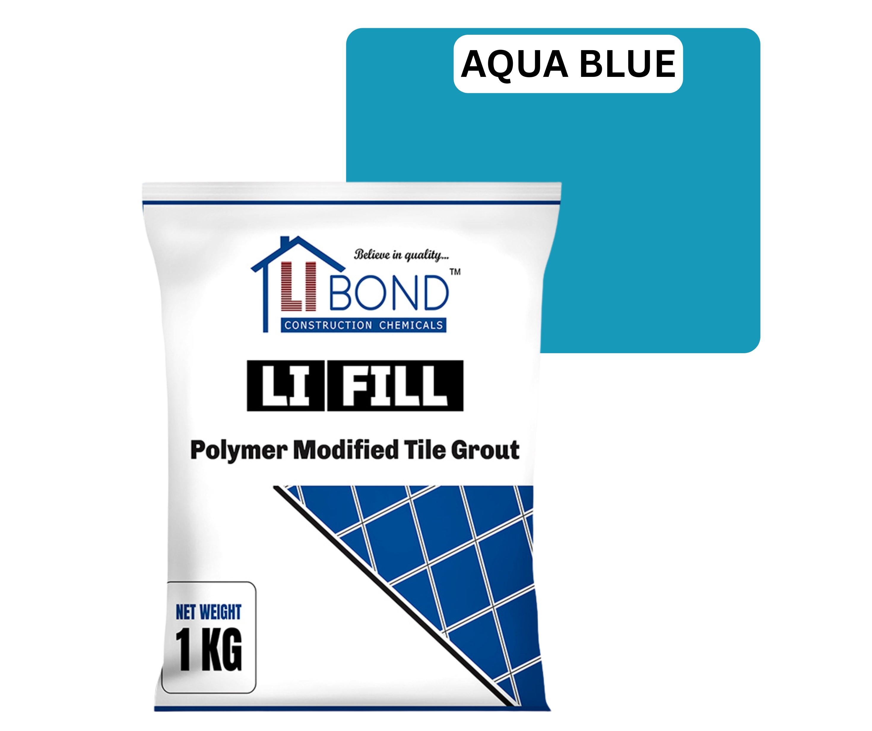 AQUA BLUE GROUT