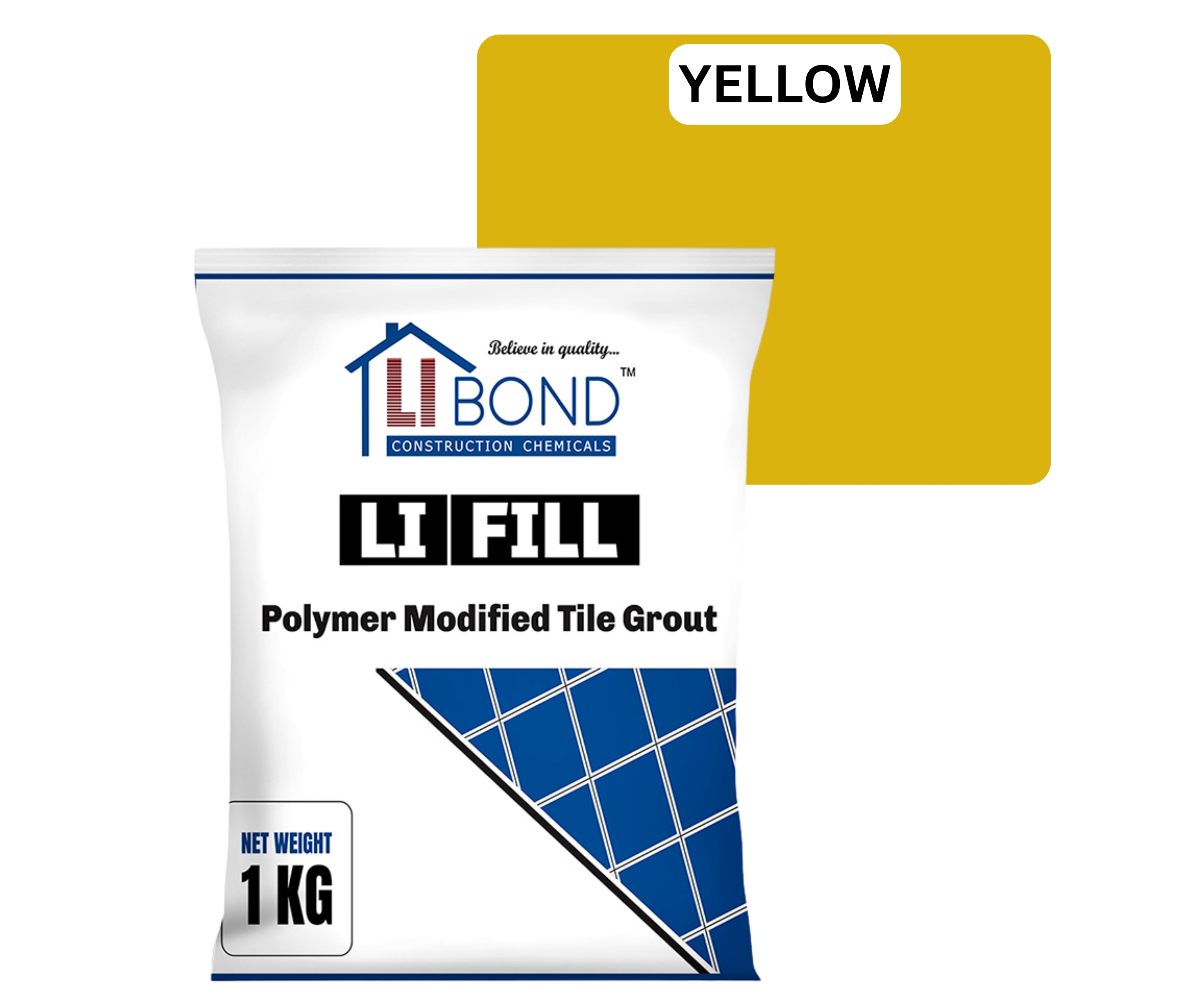 YELLOW GROUT