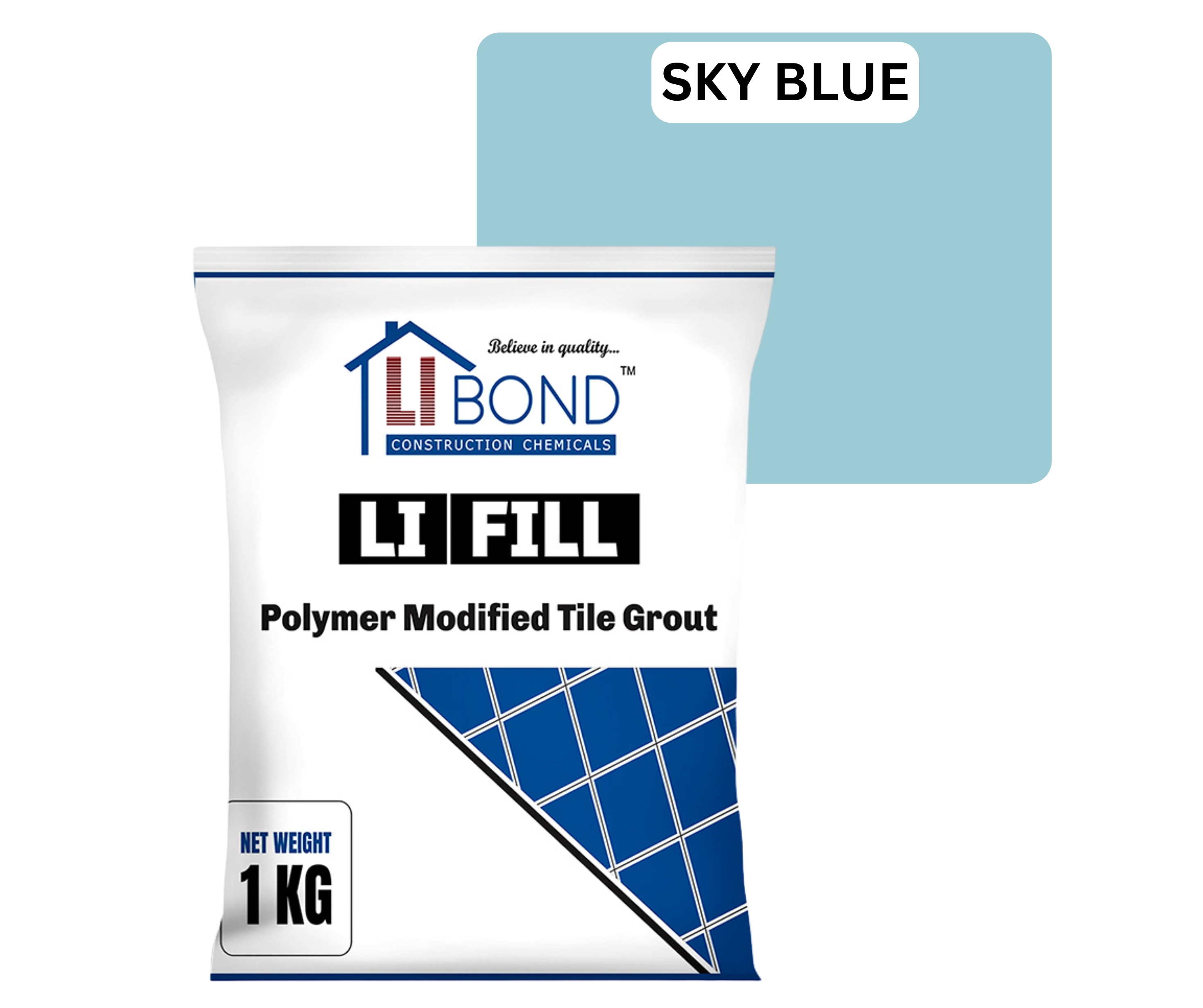 SKY BLUE GROUT